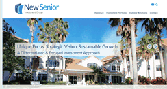 Desktop Screenshot of newseniorinv.com